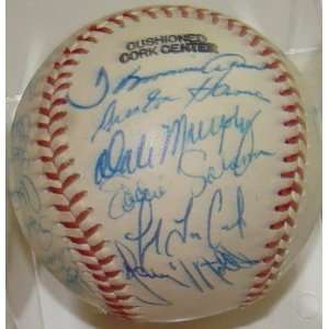  1979 Braves Team 27 SIGNED Baseball