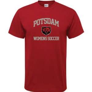   Bears Cardinal Red Womens Soccer Arch T Shirt: Sports & Outdoors
