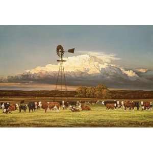   Pastures Finest LAMINATED Print Bonnie Mohr 20x16