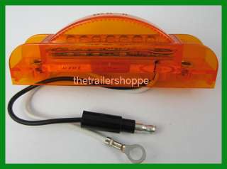 Maxxima Side Marker Clearance light 7 LED Amber 3/4 X4  