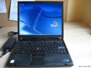   Thinkpad T60 Core2 Duo 1.83GHz 2048MB 160GB CD Rw/DVD XPPro WiFi #1224