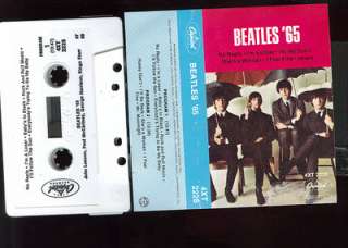 The Beatles Beatles 65 USA Cassette Tape Capitol 4XT 2228  