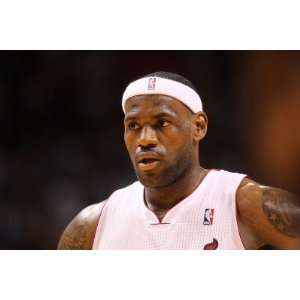  Indiana Pacers v Miami Heat LeBron James by Mike Ehrmann 