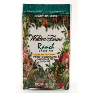 Walden Farms Ranch Dressing Single Packets Calorie Free, Carb Free 