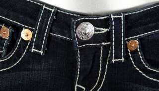 True Religion Jeans Womens Joey Big T Vera Cruz 10503NBT dark wash 