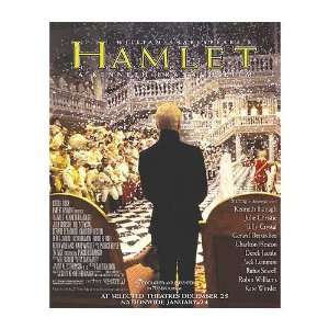  Hamlet (1996) Original Movie Poster, 17 x 21 (1996 