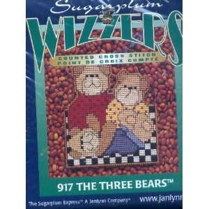   Cross Stitch Kit, Sugarplum Wizzers, Janlynn #917): Office Products