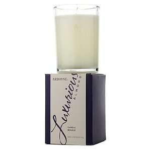  Arbonne Luxurious Almond Glass Candle (70 hours): Health 
