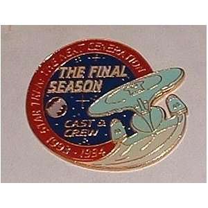  Star Trek TNG FINAL SEASON Commemorative PIN Everything 