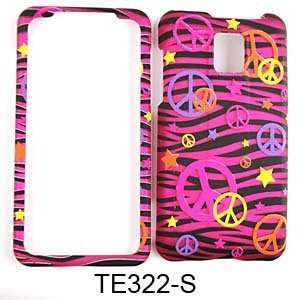  CELL PHONE CASE COVER FOR LG G2X / OPTIMUS 2X TRANS PEACE 