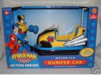 Spiderman & Friends XMen Wolverine Motorized Bumper Car  