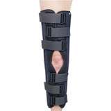 Ossur Premium Sized Knee Immobilizer Brace In Black  