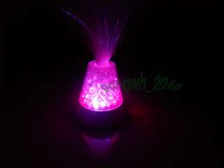   ~ color changing fiber optic lamp~ party Fairy Christmas decor light