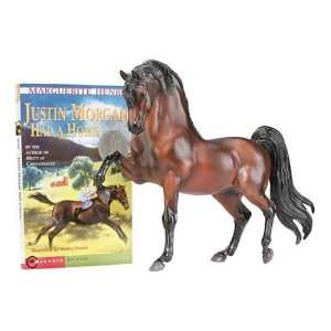  Breyer Traditional Justin Morgan with Book: Toys & Games