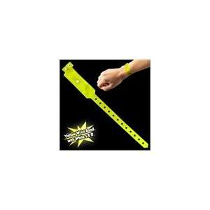  Yellow Security L.e.d. Wrist Band: Health & Personal Care