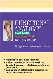 Functional Anatomy Flash Cards Bones, Joints and Muscles, (145116887X 