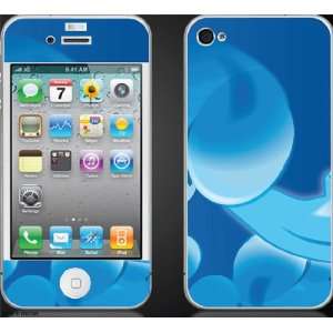  For the Apple iPhone 4 Moon Design Skin + Screen Protector 