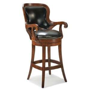  Fairfield Chair 4034 C6N 1 Shaped Back Leather Swivel 