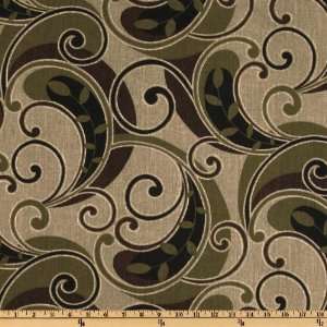  54 Wide Swavelle/Mill Creek Brubeck Brown Fabric By The 