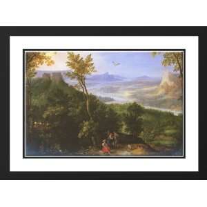  Brueghel, Jan the Elder 38x28 Framed and Double Matted An 