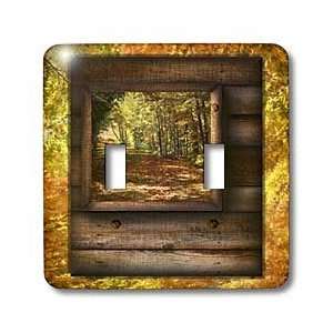 Susan Brown Designs General Themes   Fall View thru a Window   Light 