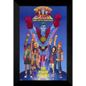  Captain Planet and Planeteers 27x40 FRAMED Movie Poster 