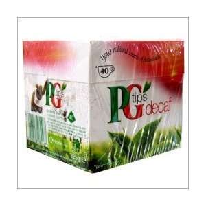 PG Tips Decaffeinated Tea 40 Bags   6 Pack