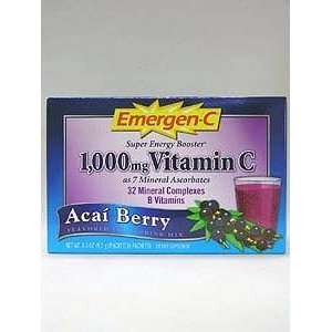 Alacer   Emergen C Acai Berry, 1000mg, 30 packets Health 