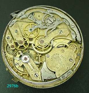 2976, Vintage Swiss quarter repeating chronograph movement only  