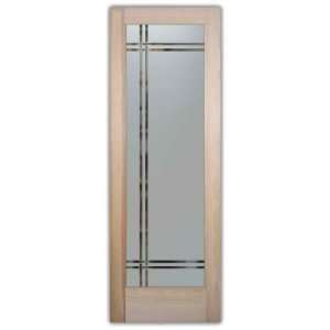  Frosted Glass Doors Custom Design 2/0 x 6/8 1 3/8: Kitchen & Dining
