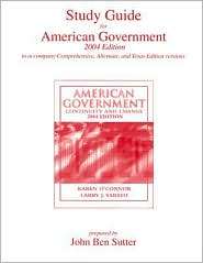 American Government, 2004 Edition  Study Guide, (0321186885), Karen 