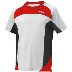  Wilson Fenom Crew Boys Wilson Junior Tennis Apparel 