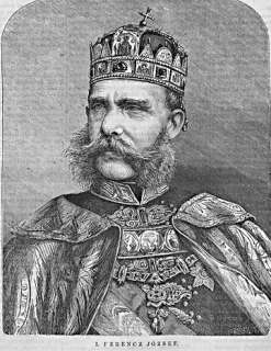 Franz Josef I (English Francis Joseph) Emperor of Austria, king of 