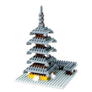 Kawada nanoblock Japan Five Story Pagoda  