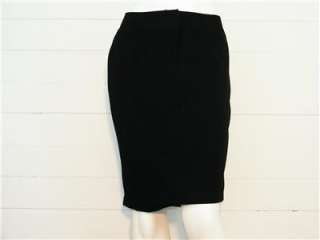 WORTHINGTON WORKS Black Stretch Lined Career Skirt, Sz 6  