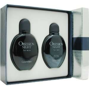  OBSESSION NIGHT by Calvin Klein Cologne Gift Set for Men 