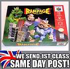 Rampage: World Tour PS1 Game, Complete, PAL, Playstation