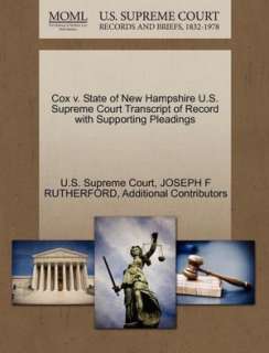   by U.S. Supreme Court, Gale, U.S. Supreme Court Records  Paperback