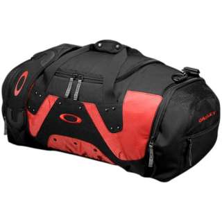 Oakley Large Carry Duffel Bag   Black Red 885614316583  