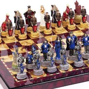  King Arthur the Legend of Camelot Chessmen & Chelsea Park 