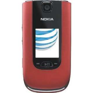 Nokia 6350 Red   AT&T Very Used Working 6438158000254  
