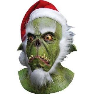 Green Santa Grinch Mask by CloseoutZone