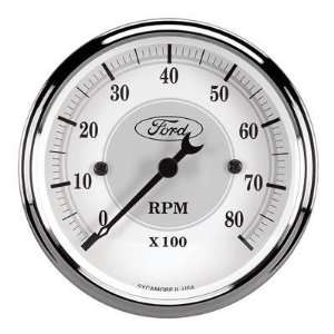   8000 RPM Incandescent Flood Lit Tachometer Gauge for Ford Automotive