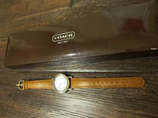   for a gently used womens coach watch   excellent working condition