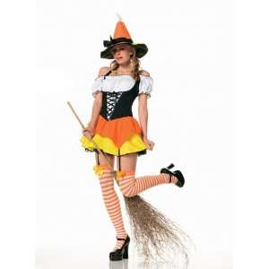 Candy Corn Sexy Witch 3PC Med