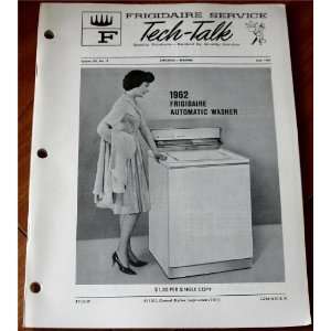  1962 Automatic Washers Models WCI 62, WCIR 62, WI 62, WIA 62, WIAR 