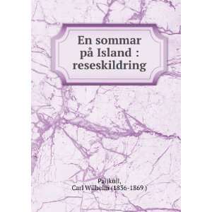   ¥ Island  reseskildring Carl Wilhelm (1836 1869 ) Paijkull Books