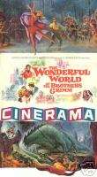Wonderful World Brothers Grimm Cinerama Rare & Mint 62  