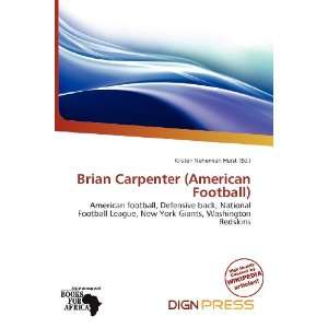  Brian Carpenter (American Football) (9786138478201 