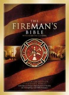   HCSB Firemans Bible Dark Red Bonded Leather by 